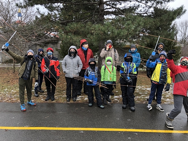 Scouts Finding Transmitters